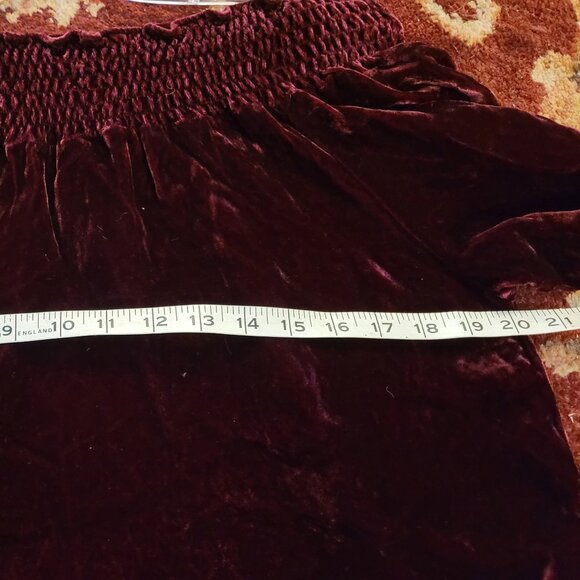 Newport News Velvet, Victorian Renaissance Blouse - Picture 4 of 6